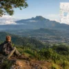 Reiseziel mit Lagekarte in Nyeri, Afrika