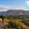 Reiseziel mit Lagekarte in Oudtshoorn, Afrika