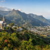 Reiseziel mit Lagekarte in Saint-André, Afrika