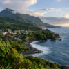 Reiseziel mit Lagekarte in Saint-Philippe, Afrika