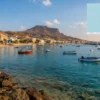 Reiseziel mit Lagekarte in Sal Rei, Afrika