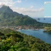 Reiseziel mit Lagekarte in São Tomé, Afrika
