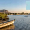 Reiseziel mit Lagekarte in Somone, Afrika