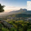 Reiseziel mit Lagekarte in Zomba, Afrika