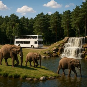 1 Woche Eigene Anreise Lüneburger Heide Hodenhagen Afrika-Abenteuer im Serengeti-Park Frühstück online kaufen
