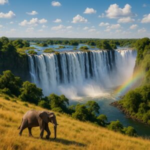 11 Tage Rundreisen Botswana & Simbabwe: Exklusive Flug-Safari von den Weiten des Okavango bis zu den Viktoriafällen Reisebild
