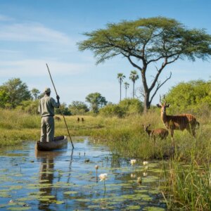 11 Tage Rundreisen Botswana & Simbabwe: Flug-Safari vom Okavango zu den Viktoriafällen Unkategorisiert online kaufen