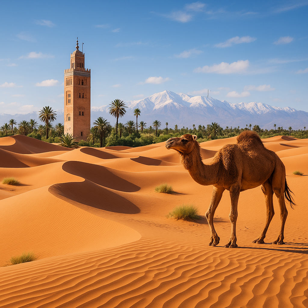 1 Woche Rundreisen Marokko Individuelle ab Casablanca bis Marrakesch Magisches Marokko
