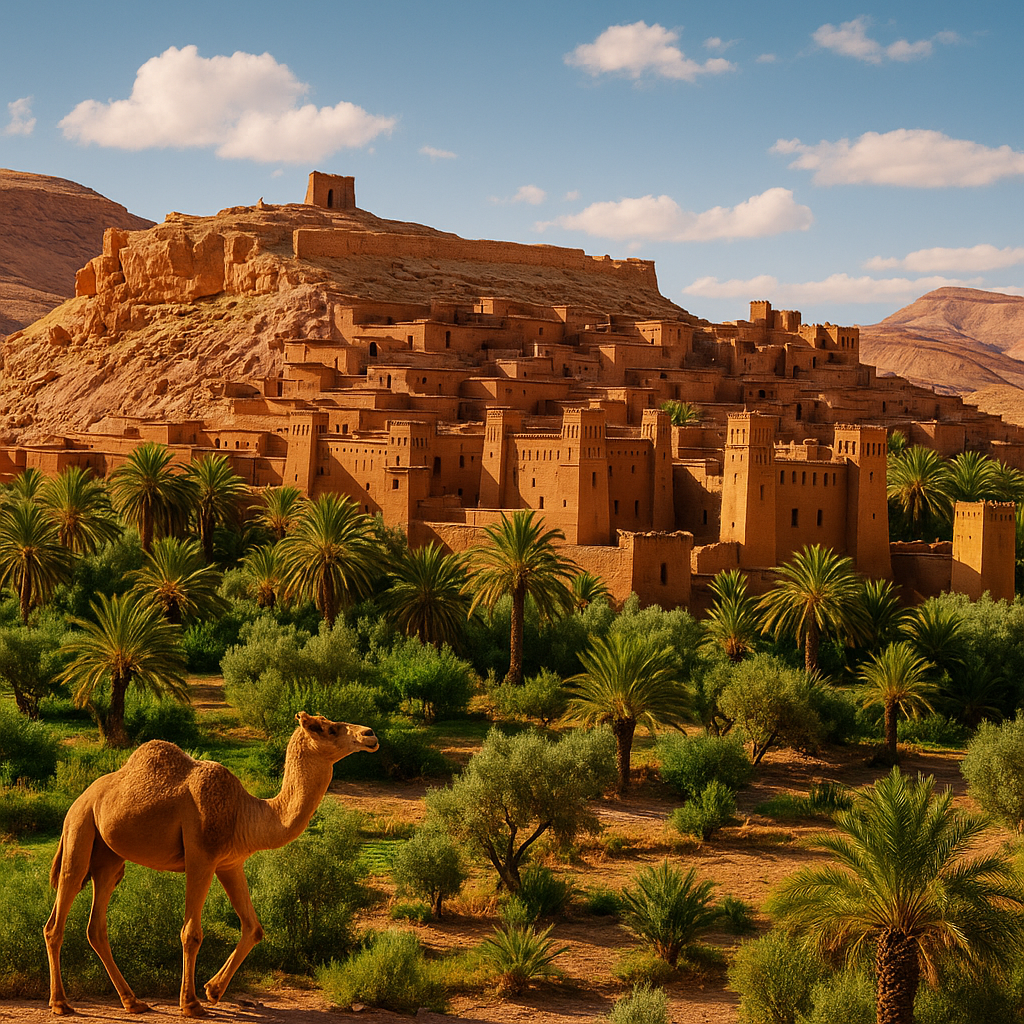 1 Woche Rundreisen Marokko Südwesten  Flexible Mietwagen-ab/an Marrakesch Marokkos filmreife Kulisse entdecken