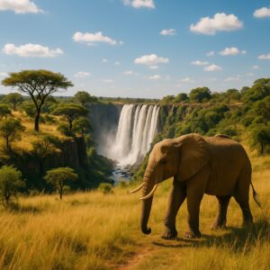 15 Tage Rundreisen Namibia, Botswana und Simbabwe Wo Wasserfälle tosen und Elefanten den Weg kreuzen Frühstück